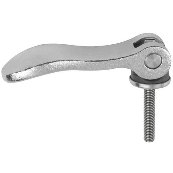 Cam Lever Adjustable, Stainless Steel Electropolished, Size: 1, M05X30, A=70, 4, B=21, 5