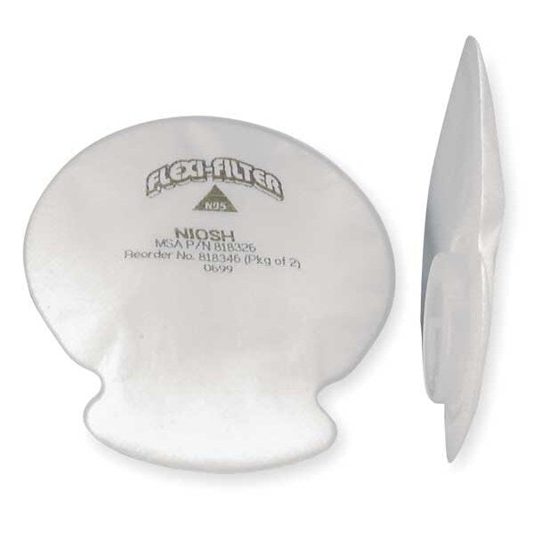 Filter, Bayonet, N95, White, 2 PK, NIOSH