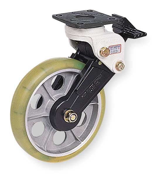 Swivel Plate Shock-Absorbing Cstr, 550 lb