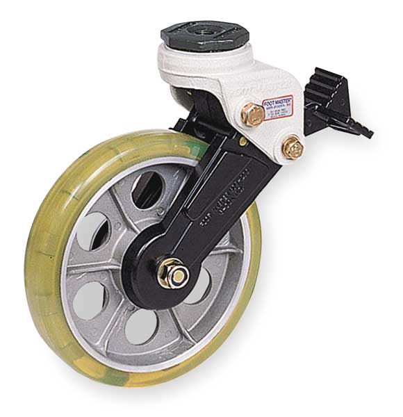 Swivel Stem Shock-Absorbing Castr, 550 lb
