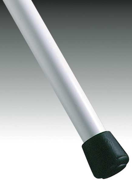 Protective Leg Tips, Slip-On, Round, PK24, Leg Outside Dia.: 1 1/4 in