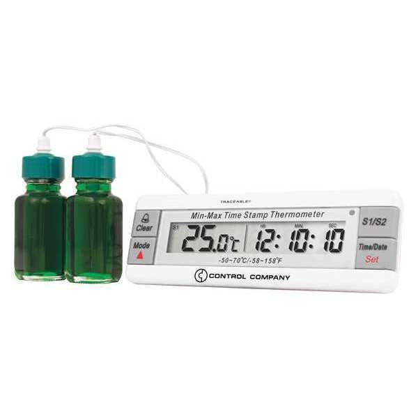 Digital Thermometer, -58 Degrees to 158 Degrees F for Wall or Desk Use