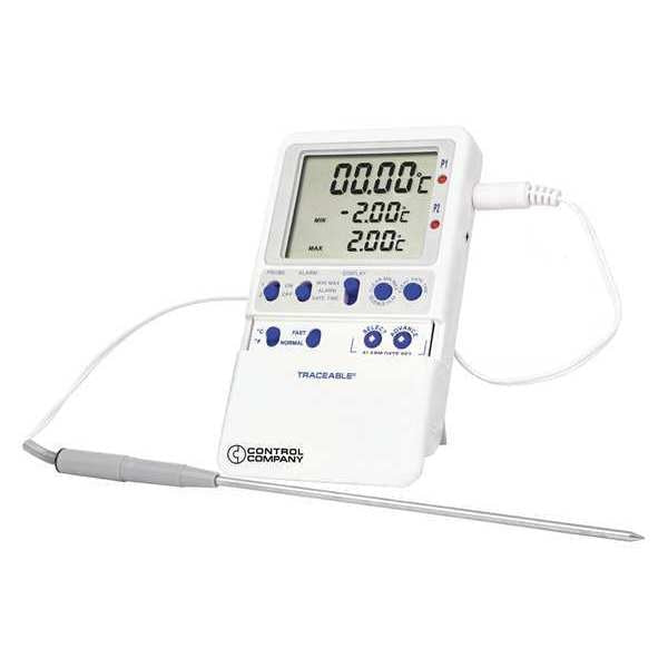 Digital Thermometer, 28 Degrees to 35 Degrees F for Wall or Desk Use
