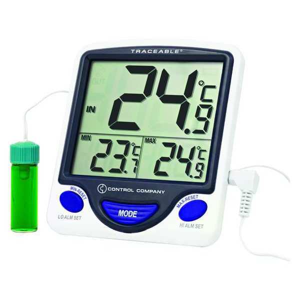 Digital Thermometer, -58 Degrees to 158 Degrees F for Wall or Desk Use