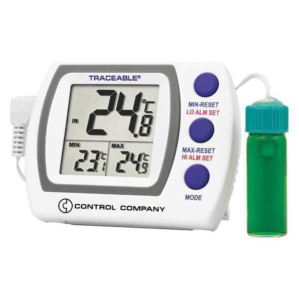 Digital Thermometer, -58 Degrees to 158 Degrees F for Wall or Desk Use