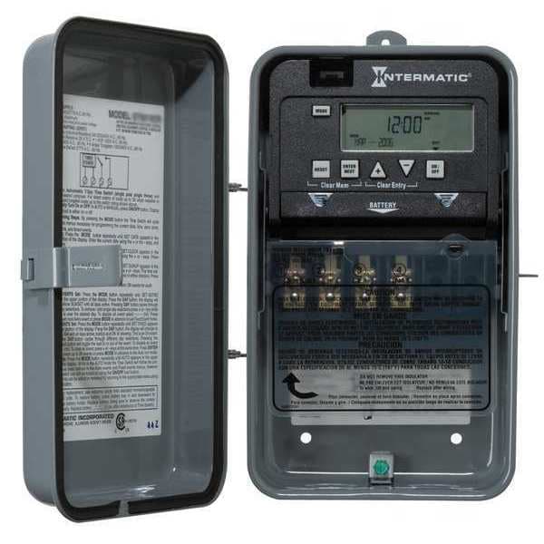 Electronic Timer, 24 hr, SPST