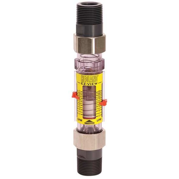 Flowmeter, 1 MNPT, 3-18 GPM