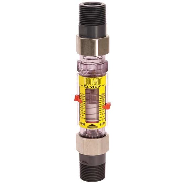 Flowmeter, 1 MNPT, 3-18 GPM