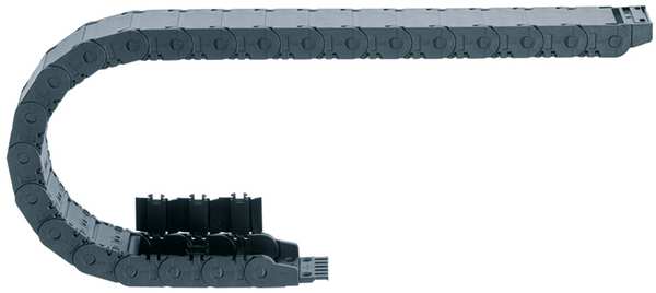 Cable Carrier, Med, Tube, OW2.13In / 54mm