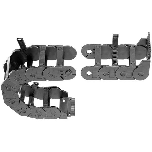 Cable Carrier, Med, Open, OW7.68In / 195mm
