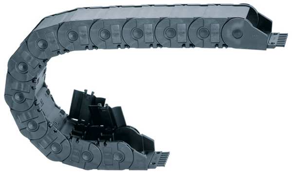 Cable Carrier, Med, Tube, OW5.31In / 135mm