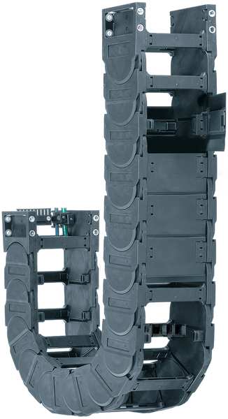 Cable Carrier, HD, Open, OW9.84In