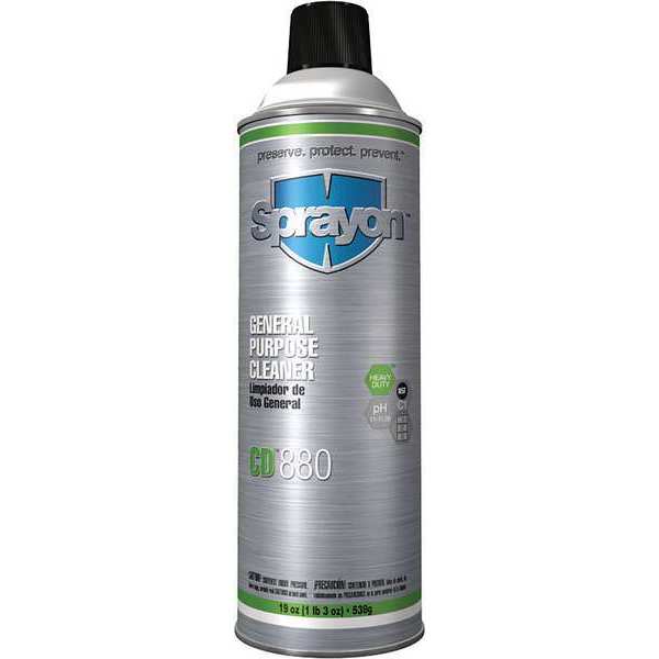 General Purpose Cleaner, 19 oz. Aerosol Can, Unscented