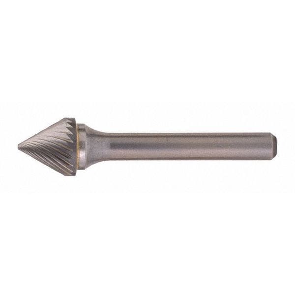 Carbide Burr, 82 Deg, 1/2 In