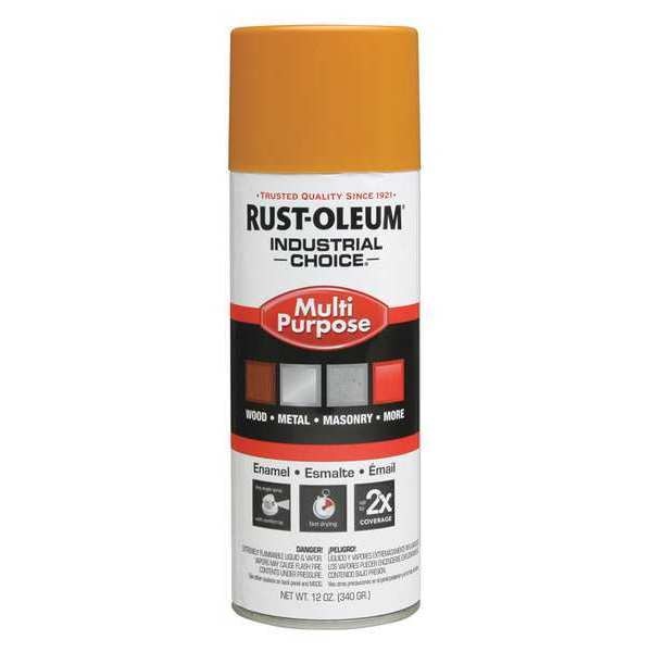 Spray Paint, School Bus Yellow, Gloss, 12 oz.