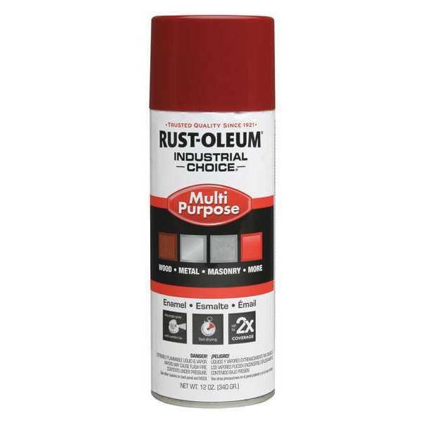 Spray Paint, Banner Red, Gloss, 12 oz.
