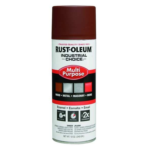 Spray Primer, Red, Flat Finish, 12 oz.