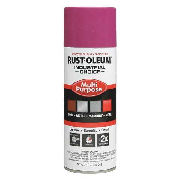 Spray Paint, OSHA Safety Purple, Gloss, 12 oz