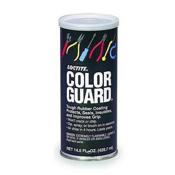 Rubber Protectant Color Guard, Red, 14.5oz