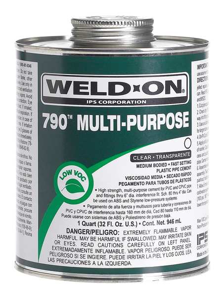 Multi-Purpose Clear Medium Bodied 1/2 Pint