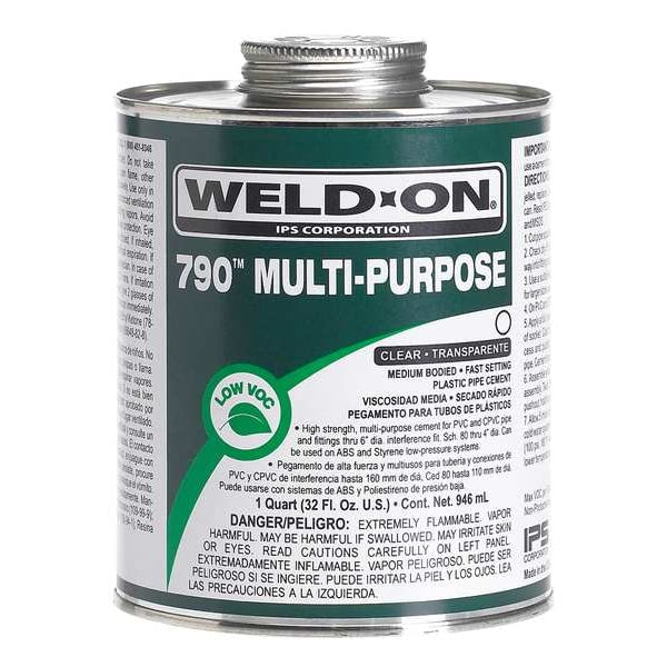 Multi-Purpose Clear Medium Bodied Quart