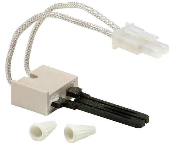Hot Surface Ignitor, LP/NG, 120V AC, 3 1/4 in L., Silicon Carbide