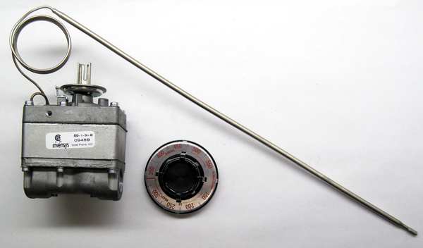 Gas Cooking Control, Tstat, 1/2In, 150-550