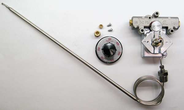Gas Cooking Control, Tstat, 1/4In, 200-400
