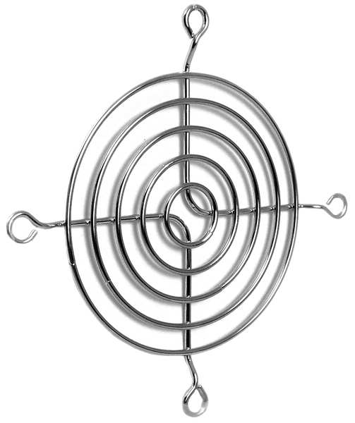 Fan Guard, Fan Size 3-3/16In