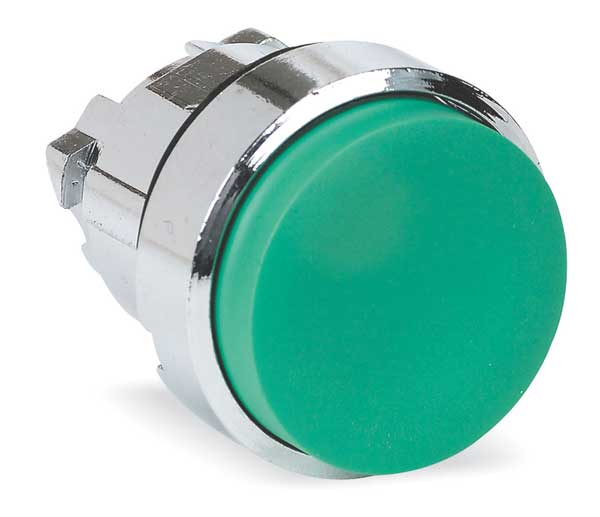Illuminated Push Button Operator, 22 mm, Green