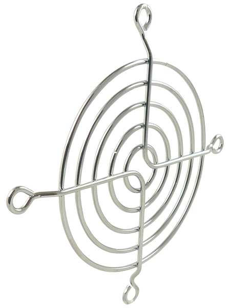 Fan Guard, Intake, Fan Size 6-3/4In