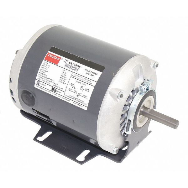 GP Mtr, Split Ph, ODP, 1/4 HP, 1725 rpm, 48