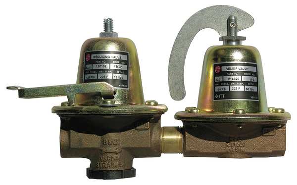 Water Pressure Reducing Valve, 1/2 In.