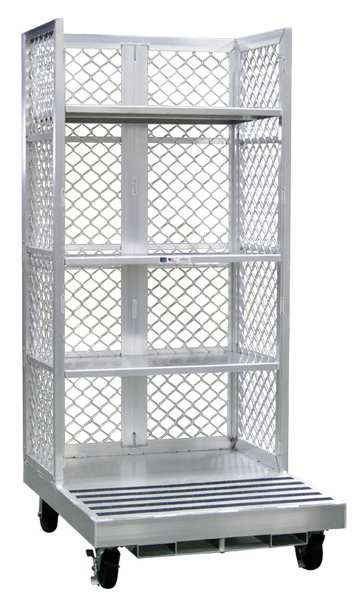 Forklift Order Picking Cart, Al, 12 In H