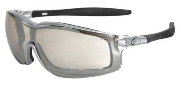 Safety Glasses, Wraparound I/O Polycarbonate Lens, Anti-Fog