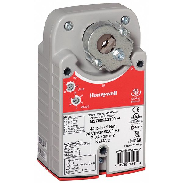 Electric Actuator, 44 in.-lb.-40 to 149