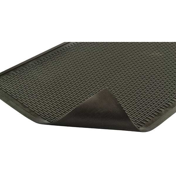 Entrance Mat, Black, 3 ft. W x 5 ft. L