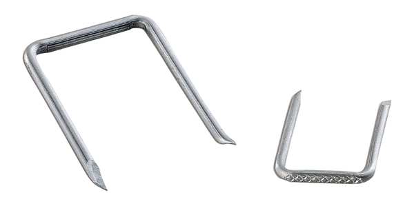 Cable Staples, Steel, 100 PK