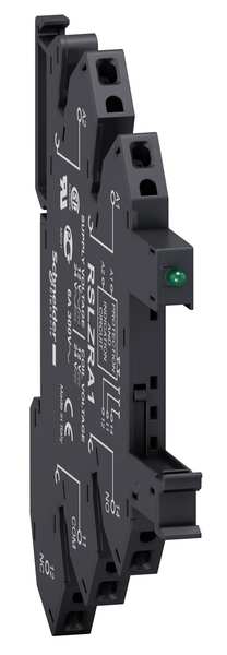 Rlay Scket, Fingr Safe, Slim Intrfce, 5 Pin