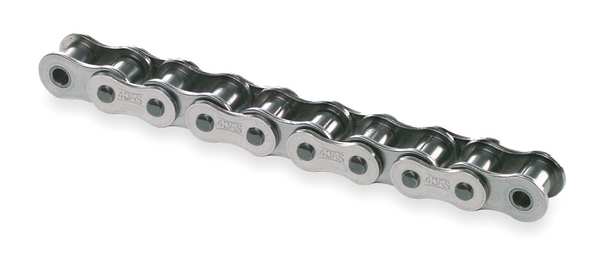 Roller Chain, Riveted, 60SS ANSI, 10 ft.