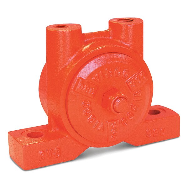 Pneumatic Vibrator, 670 lb, 4500 vpm, 80psi