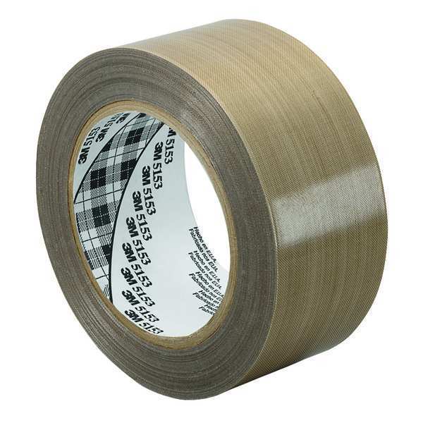 Cloth Tape, 1/2x36 yd, 6.8 mil, Light Brown