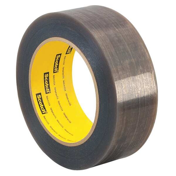 Film Tape, Extruded PTFE, Gray, 12In x 36Yd