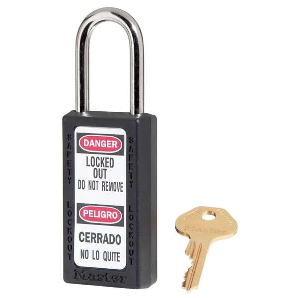 Lockout Padlock, KA, Black, 3