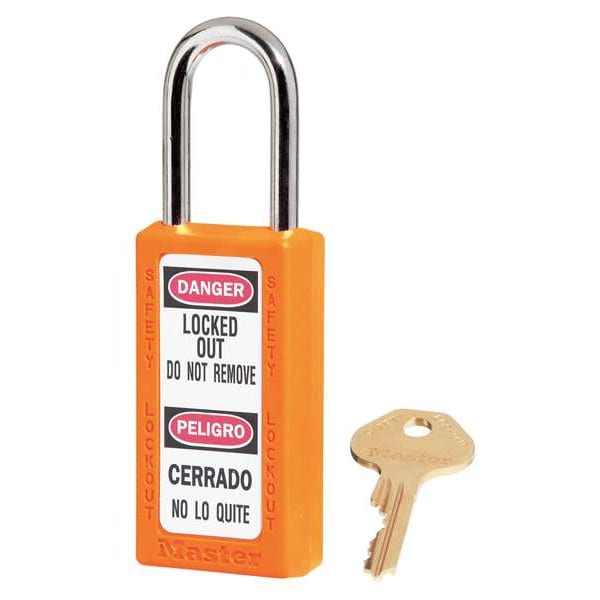 Lockout Padlock, KA, Orange, 3