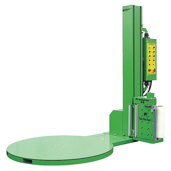 Low Profile Stretch Wrap Machine with Scale, 115VAC