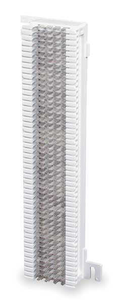 Wiring Block, 50-Pair, 4 x 50 Block Size, Clips Included: 2