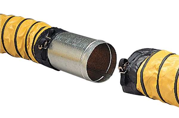 Ventilation Duct Connector, 8 In