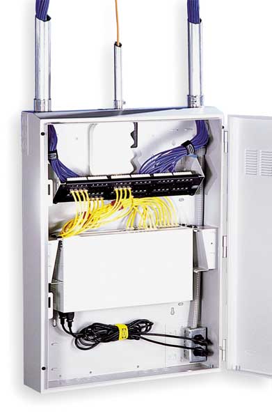 Cabinet, 32 in H, 7 in D, Pre-Configured