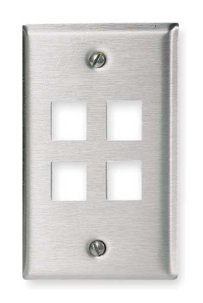Wall Plate, 3 Port